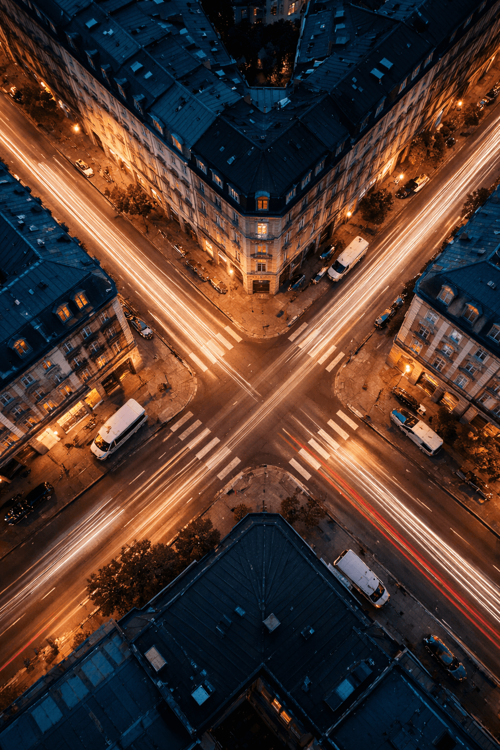 Vue aérienne d'une ville illustrant la complexité de la livraison du dernier kilomètre