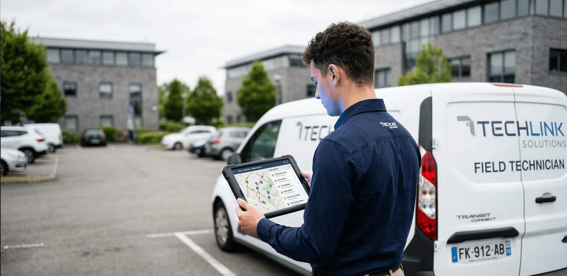 Interface MapFlow pour la gestion et l'optimisation des interventions terrain